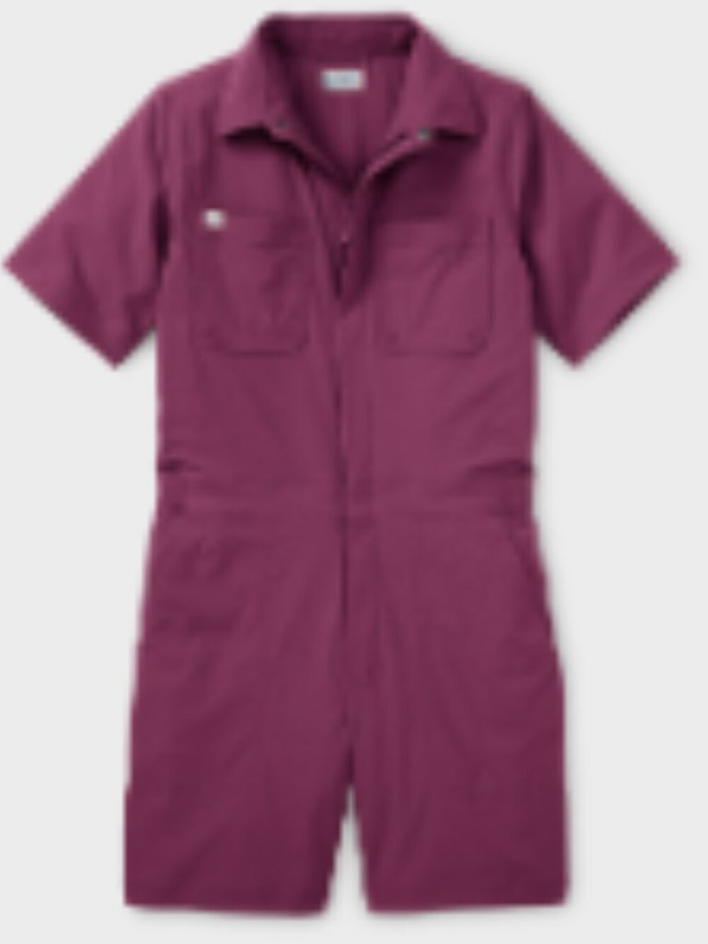 Duluth Women's Heirloom Gardening 7" Short Coveralls Purple Jumpsuit NWT - Picture 6 of 6